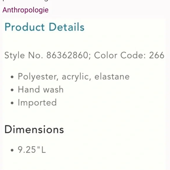 Orange & Pink Winter Hat from Anthropologie. - Picture 4 of 4